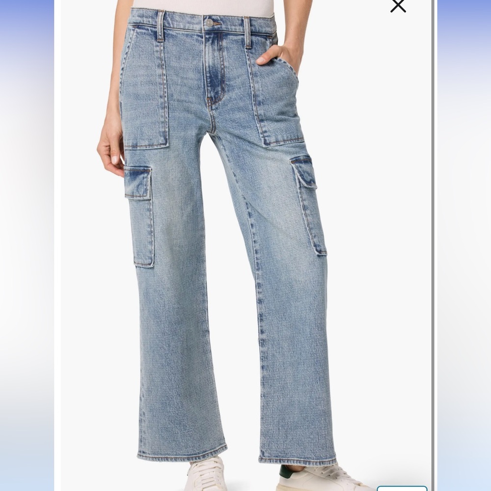 Hudson Rosalie Avila Wide Leg Cargo Jeans